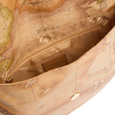 Alviero Martini - Sottospalla con patta geo Soft S029, Beige